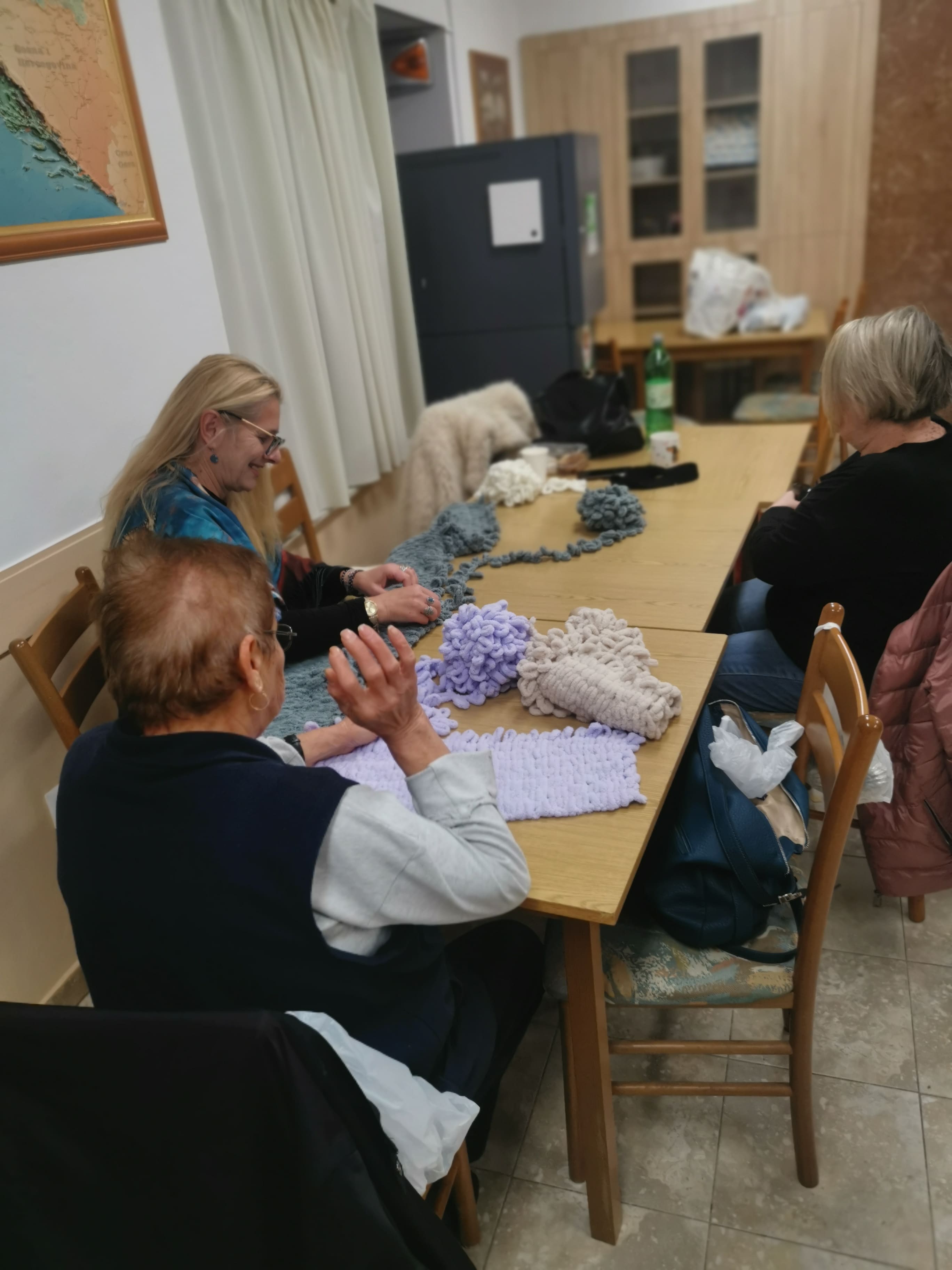 Nova radionica heklanja u Udruzi slijepih Zadarske županije