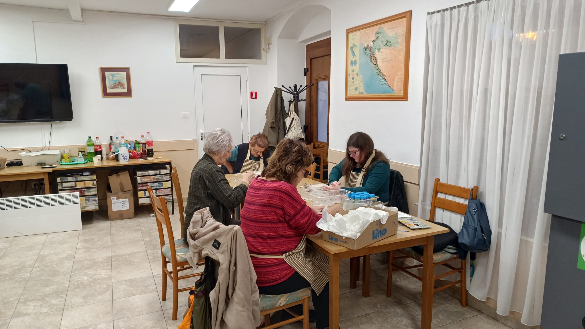 Radionice gline u Udruzi